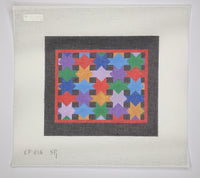Patchwork Star Tefillin
