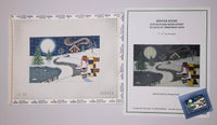 Winter Scene with stitch guide
