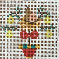 Partridge in a Pear Tree Petite Round