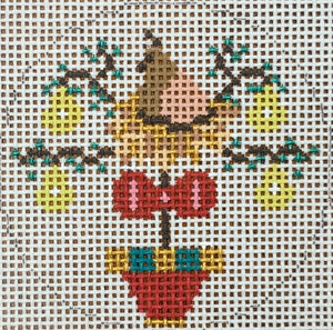 Partridge in a Pear Tree Petite Round