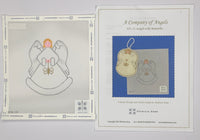 Angel with Butterfly with stitch guide
