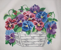 Pansy Basket
