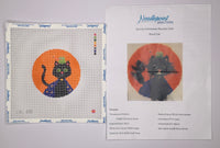 Black Cat with stitch guide
