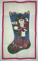 Santa Nutcracker Stocking
