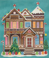 Gum Drop Gingerbread House
