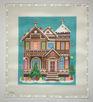 Gum Drop Gingerbread House
