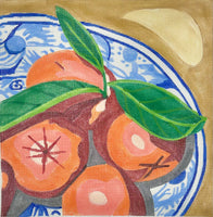 Plate of Oranges
