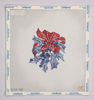 Blue Holly with Red Bow
