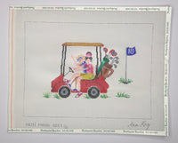 Golf Cart and Gals
