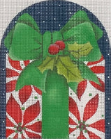 Red Poinsettia Gift Box
