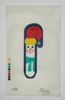Snowman Cane Santa
