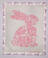 Pink Floral Bunny

