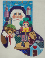 European Santa Midi Sock
