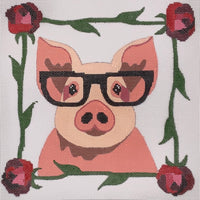 Pig in Glasses
