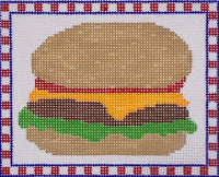 Cheeseburger in Paradise with stitch guide
