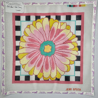 Bold Yellow & Pink Daisy
