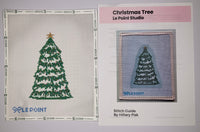 Christmas Village Christmas Tree with stitch guide

