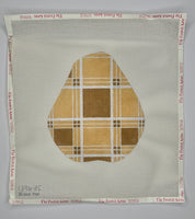 Large Pear - Plaid
