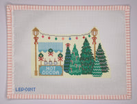 Christmas Village Tree Lot
