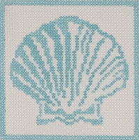 Shimmering Scallop Shell
