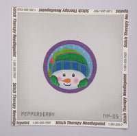 Peeking Snowman Ornament
