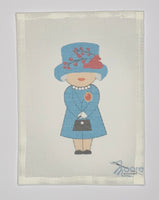 Elizabeth's Closet - Blue Dress (print)
