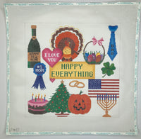 Happy Everything Patchwork
