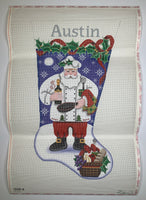Chef Santa Stocking - Austin
