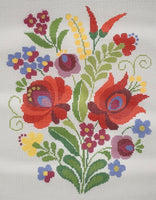 Hungarian Flowers and Peppers
