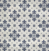 Blue and White
