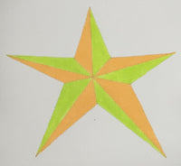 Tree Top Star with stitch guide
