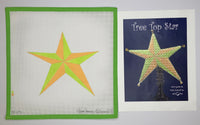 Tree Top Star with stitch guide
