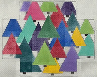 Trees Package with stitch guide
