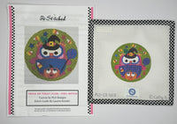 Owl Witch with stitch guide

