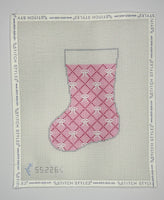 Pink Bow Mini Sock
