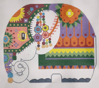 Floral Elephant
