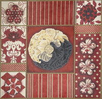Red and Black Collage
