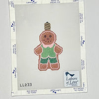 Retro Ginger Bread Man Bulb