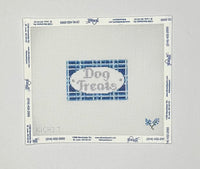 Blue Plaid Dog Treat
