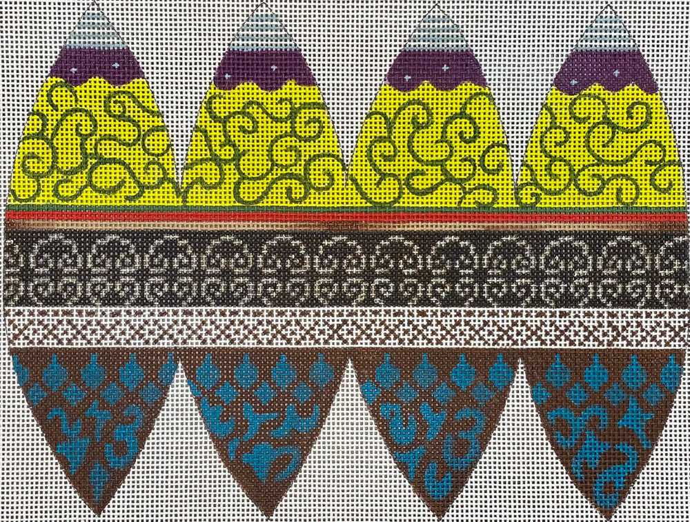 4 Panel Ornament