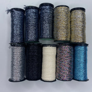 10 spools of 1/8" ribbon