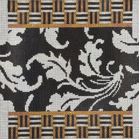 Black/White Woven Brick Cover