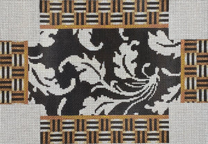 Black/White Woven Brick Cover