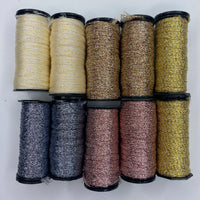 10 spools of 1/8" ribbon