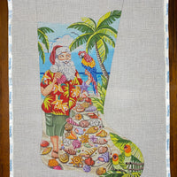 Island Santa Stocking