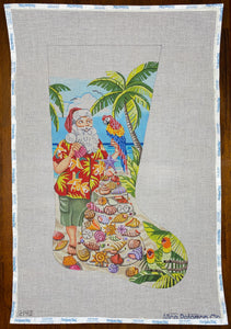 Island Santa Stocking