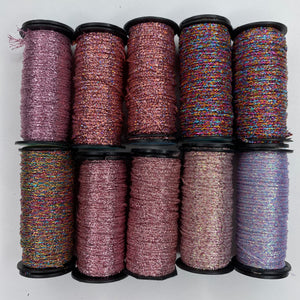 10 spools of Kreinik #16 Braid