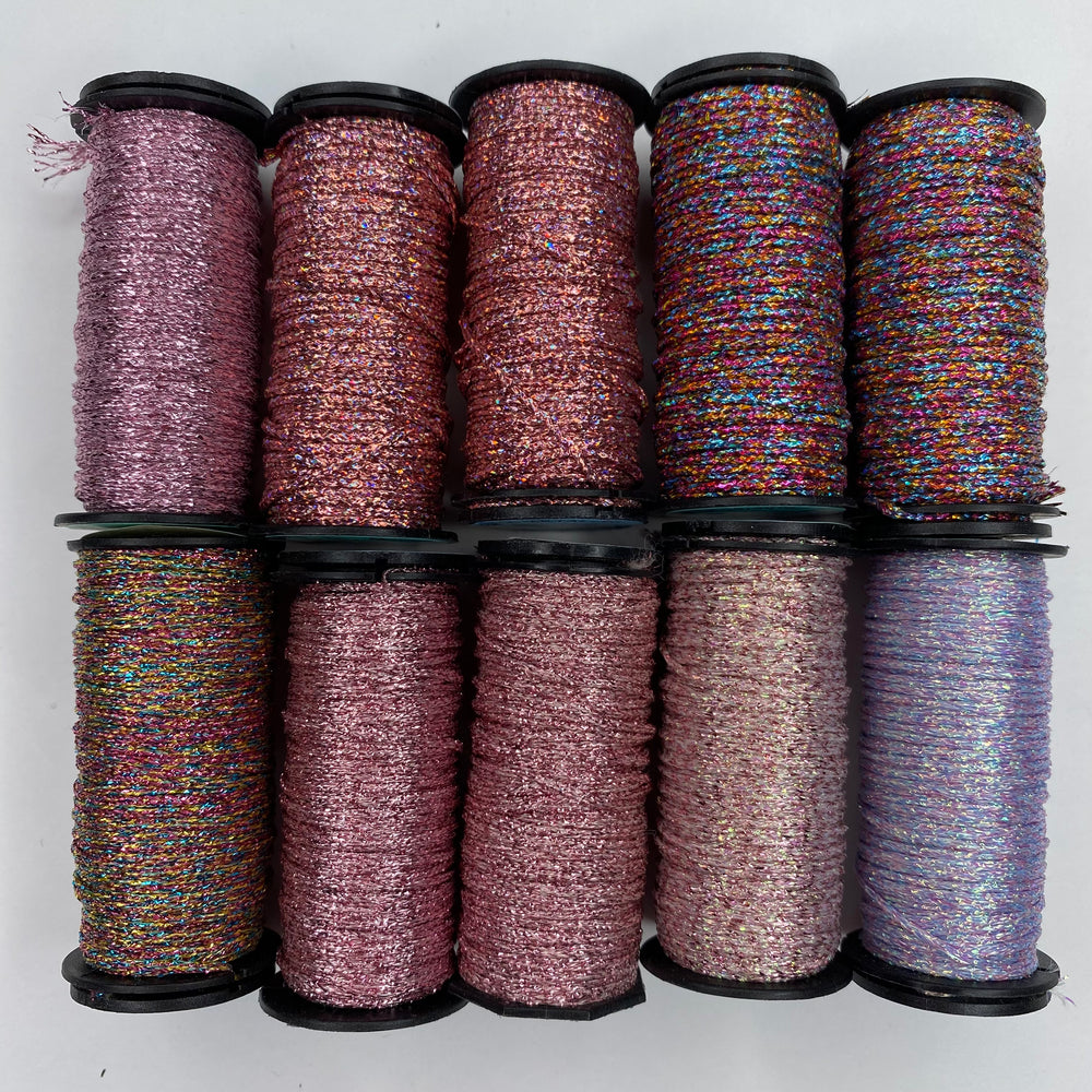 10 spools of Kreinik #16 Braid
