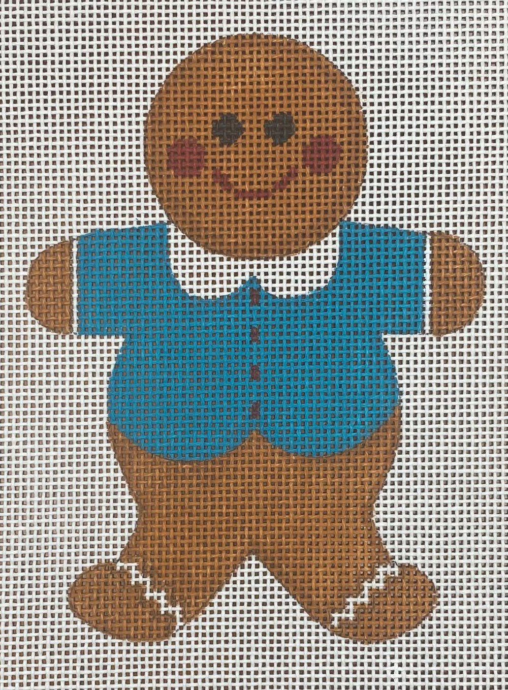 Gingerbread Girl with Teal Top