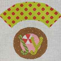 Joy Christmas Cupcake